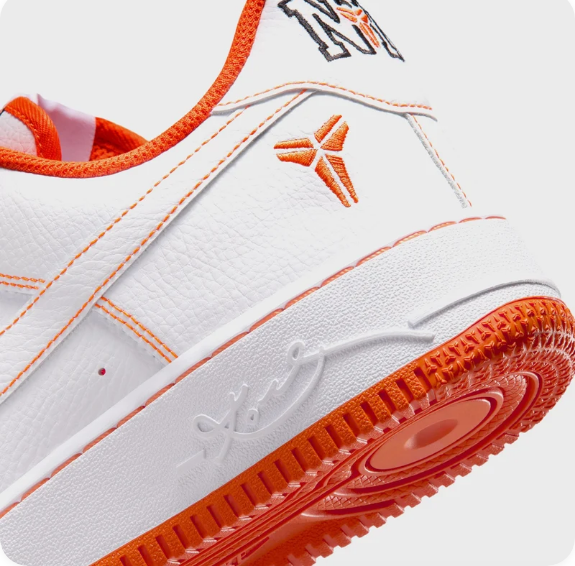 Nike Air Force 1 Low 'White/Safety Orange'