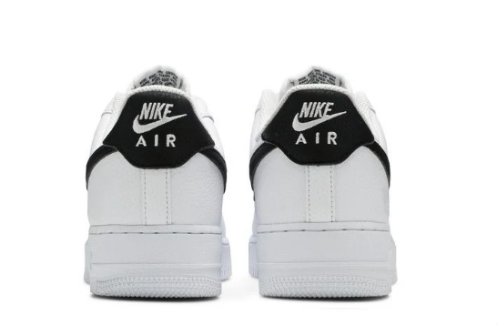 Nike Air Force 1 Low '07 'White/Black Pebbled Leather'